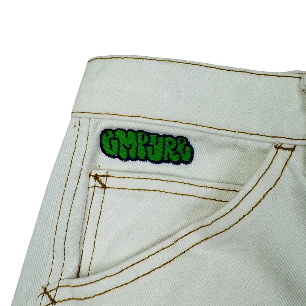Empyre Dixie Birch Carpenter Skater Baggy High-Rise Shorts Women's Size Medium